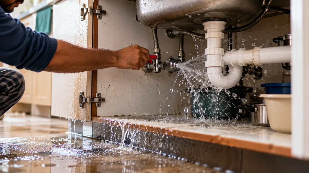 What to Do When a Pipe Bursts